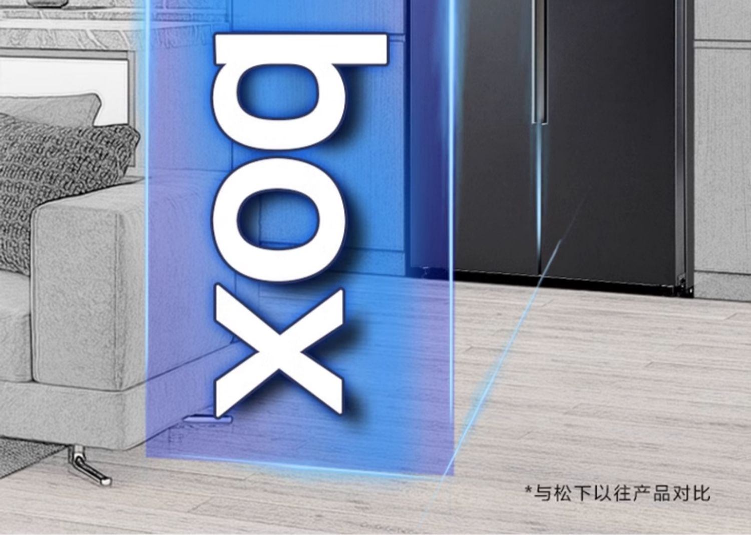 商品[国内直发] Panasonic|Panasonic/松下 NR-TB57BXA-G 自由嵌入式变频大容量对开门家用电冰箱,价格¥6666,第18张图片详细描述