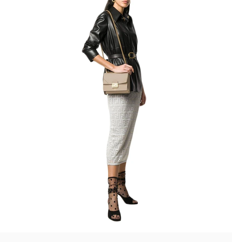商品[国内直发] Fendi|FENDI 粉色女士单肩包 8BT312-A5DY-F19T5,价格¥9569,第9张图片详细描述