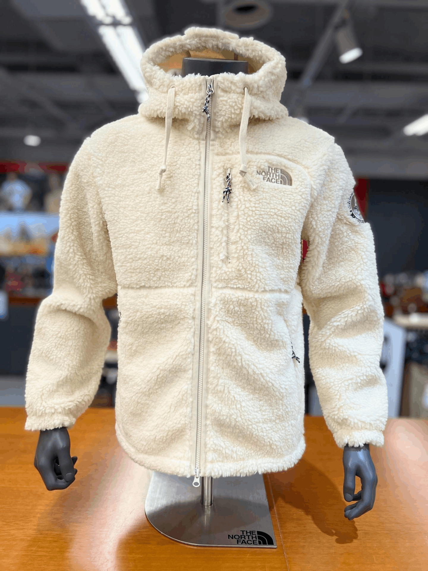 商品The North Face|【Brilliant|包邮包税】北面 运动户外 NJ4FN64A CRE(奶油色) 22年 FW 男女共用 PLAY ECO 绒布 帽子 A,价格¥978,第8张图片详细描述