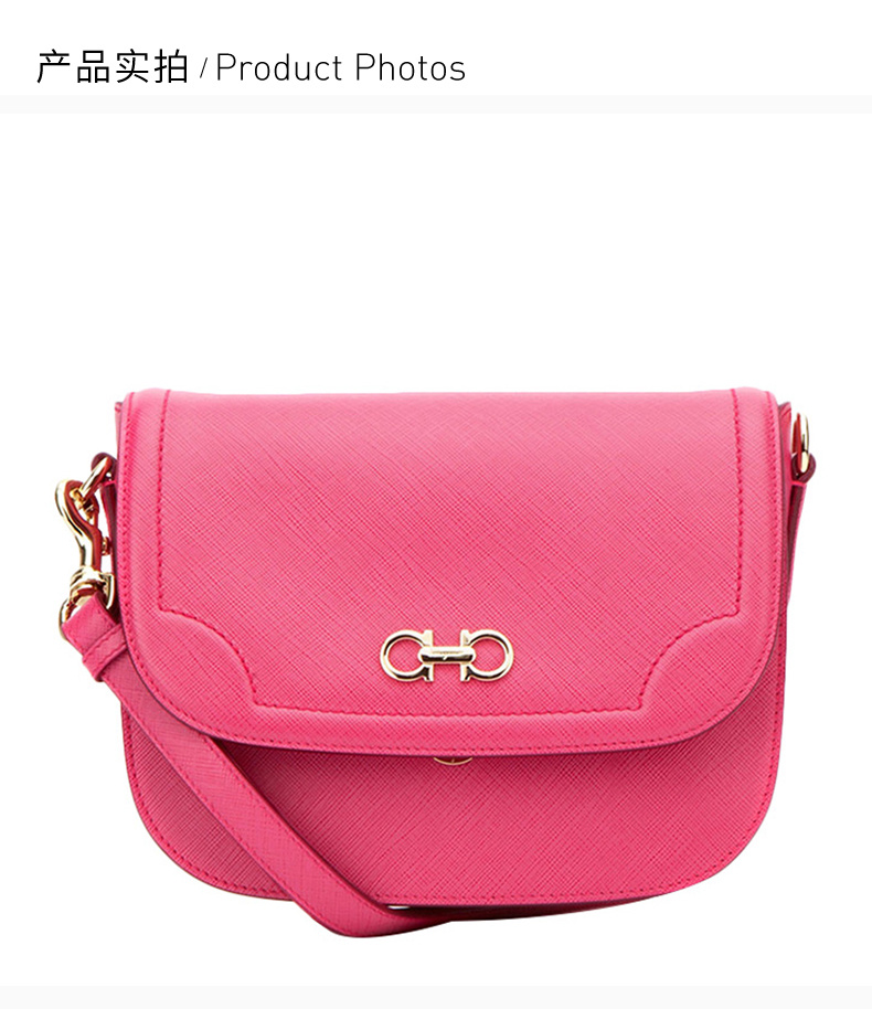 商品[国内直发] Salvatore Ferragamo|Salvatore Ferragamo 菲拉格慕 女士单肩斜挎包 21-F890-0644078,价格¥3976,第3张图片详细描述