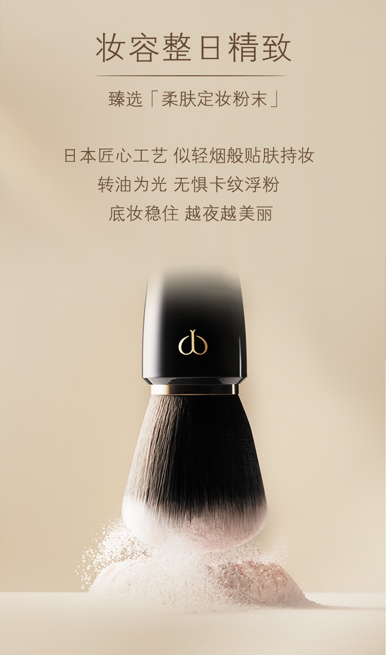 商品Cle de Peau|CPB肌肤之钥 亮颜光纱蜜粉散粉定妆粉 26g 细腻柔滑 定妆控油持久,价格¥735,第4张图片详细描述