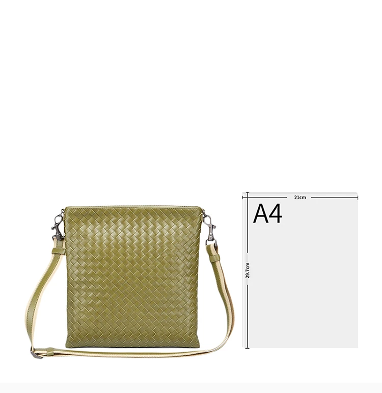 商品[国内直发] Bottega Veneta|Bottega Veneta 葆蝶家 女士绿色斜挎挎包 276357-V465C-8767,价格¥6208,第4张图片详细描述