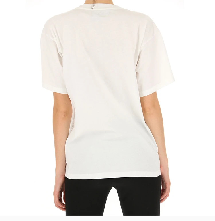 商品[国内直发] Moschino|Moschino 莫斯奇诺 女士米白色罗马泰迪熊T恤 EV0703-5527-2002-912,价格¥876,第7张图片详细描述