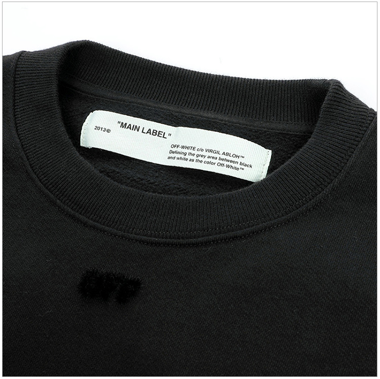 商品Off-White|OFF WHITE Arrow印花短身长袖圆领卫衣  OWBA026E18003038-1010,价格¥2678,第8张图片详细描述