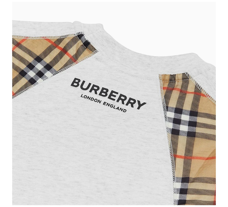 商品Burberry|BURBERRY 米色男童卫衣/帽衫 8011814,价格¥1931,第5张图片详细描述