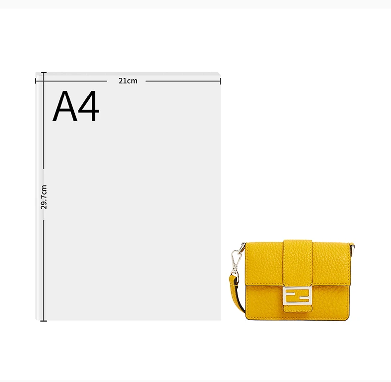 商品[国内直发] Fendi|FENDI 男士黄色单肩包 7M0311-ADYW-F0M8A,价格¥3817,第6张图片详细描述