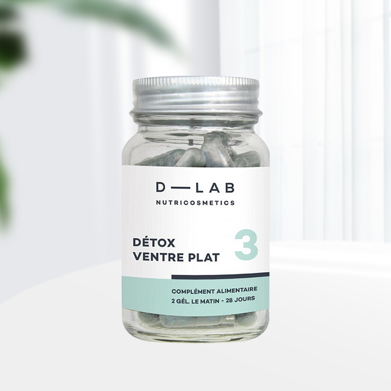 商品D-Lab|轻盈小腹排毒胶囊 56粒 消除胀气促进消化,价格¥262,第2张图片详细描述