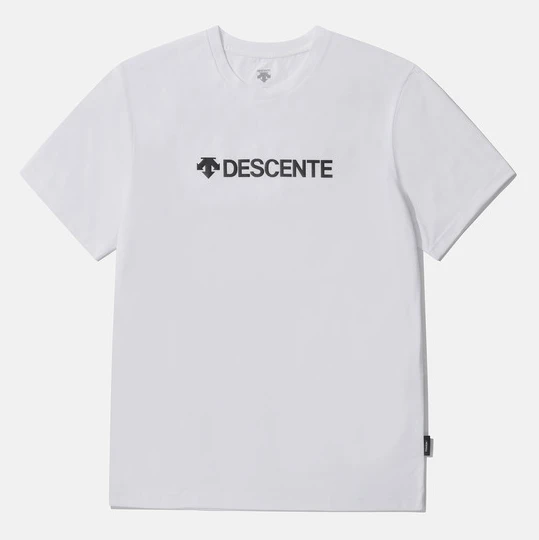 商品DESCENTE|【享贝家】ZY-迪桑特 夏季新款 速干透气运动训练上衣短袖T恤 男女同款 SO123UTS13,价格¥305,第1张图片详细描述