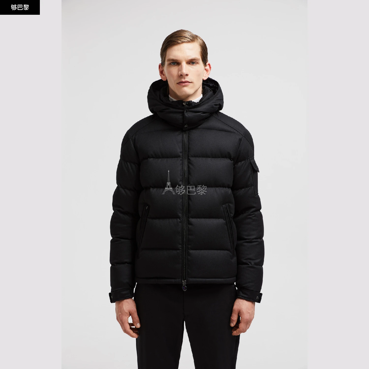 商品Moncler|包邮包税【预售7天发货】 MONCLER盟可睐 24春夏 男士 羽绒服 MONTGENEVRE SHORT DOWN JACKET J20911A5370054272999,价格¥15362,第5张图片详细描述