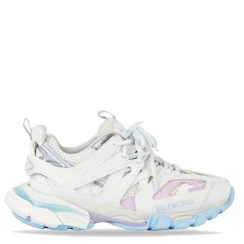 商品Balenciaga|Balenciaga/巴黎世家 TRACK系列 女士白色柔和网眼和尼龙运动鞋542436W3AC49045,价格¥7309,第4张图片详细描述