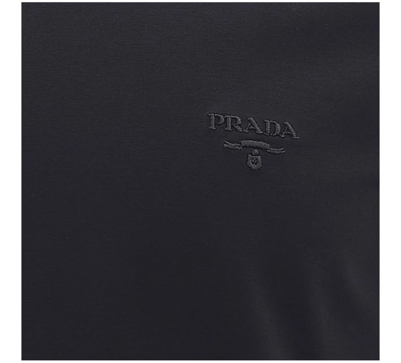 商品Prada|Prada 普拉达 男士黑色长袖T恤 UJL565-1UOR-F0002,价格¥3203,第6张图片详细描述