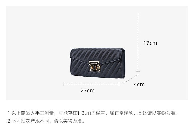 商品Michael Kors|Michael Kors 奥莱款女士皮质单肩斜挎包35F1GXOC1U-BLACK 送礼好物,价格¥1140,第2张图片详细描述