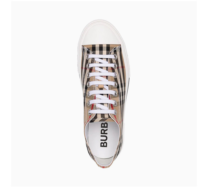 商品Burberry|BURBERRY 格纹男士帆布鞋 8049745,价格¥2617,第8张图片详细描述