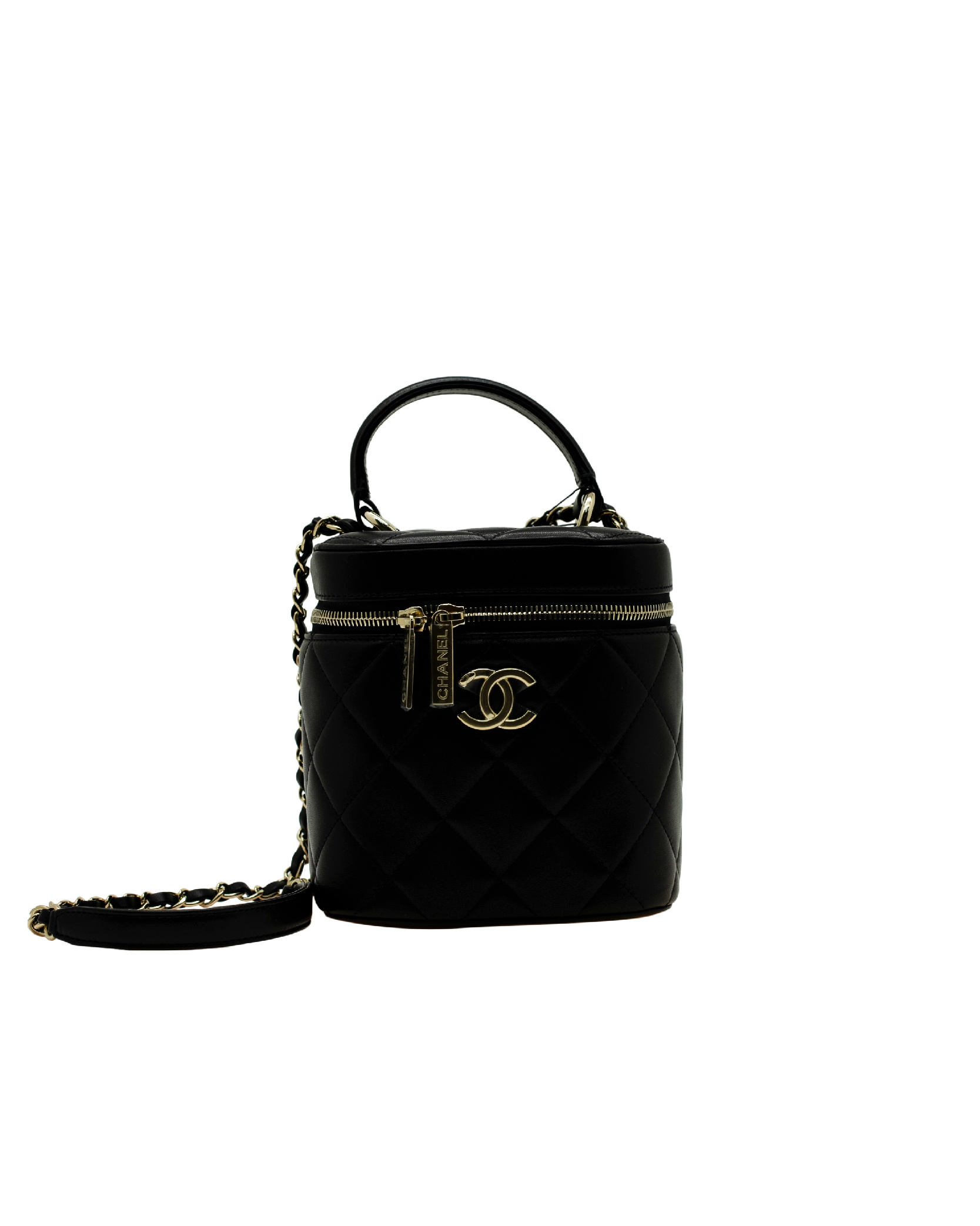 商品[国内直发] Chanel|CHANEL 女士黑色皮革单肩包 AS1626-Y60767-94305,价格¥52064,第1张图片详细描述