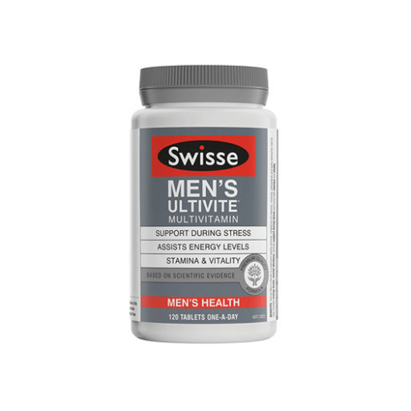 商品Swisse|澳洲Swisse男士综合复合维生素片120片,价格¥227,第1张图片详细描述