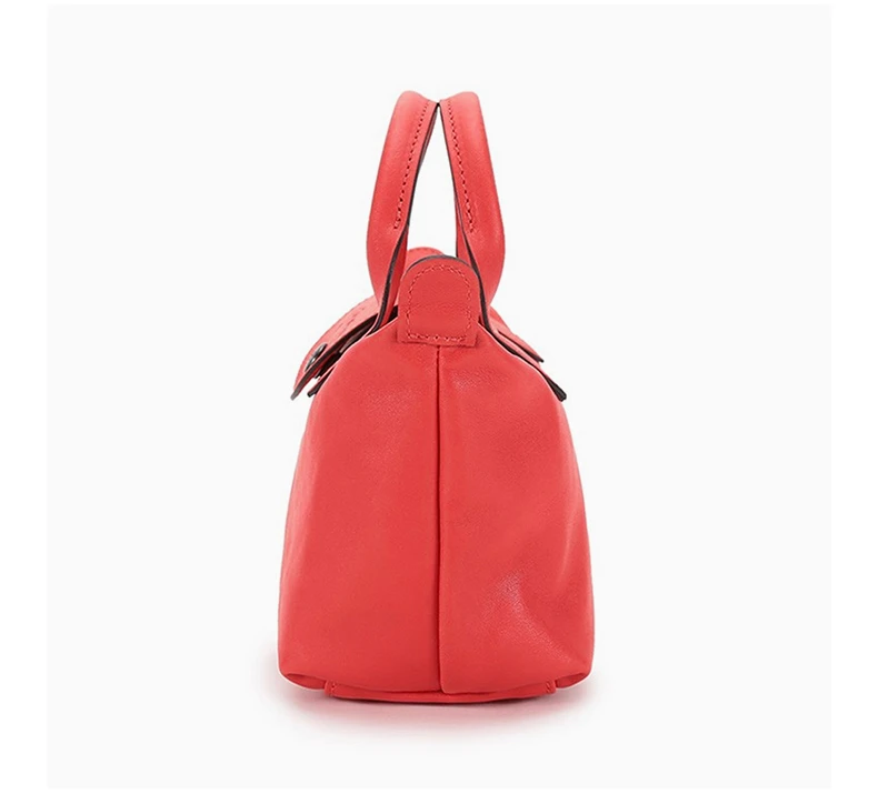 商品Longchamp|LONGCHAMP 女士粉红色绵羊皮mini手提斜挎包 1500757P56,价格¥1803,第7张图片详细描述