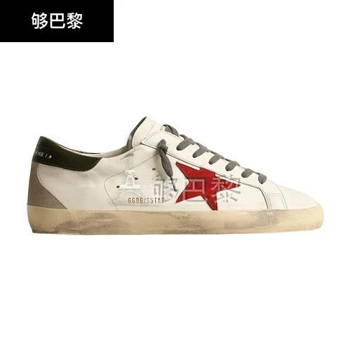 商品Golden Goose|【特惠8.7折】包邮包税【预售7天发货】 GOLDEN GOOSE 男士 休闲运动鞋 Super-star classic with spur 运动鞋  GOGX229UWHT,价格¥4362,第3张图片详细描述