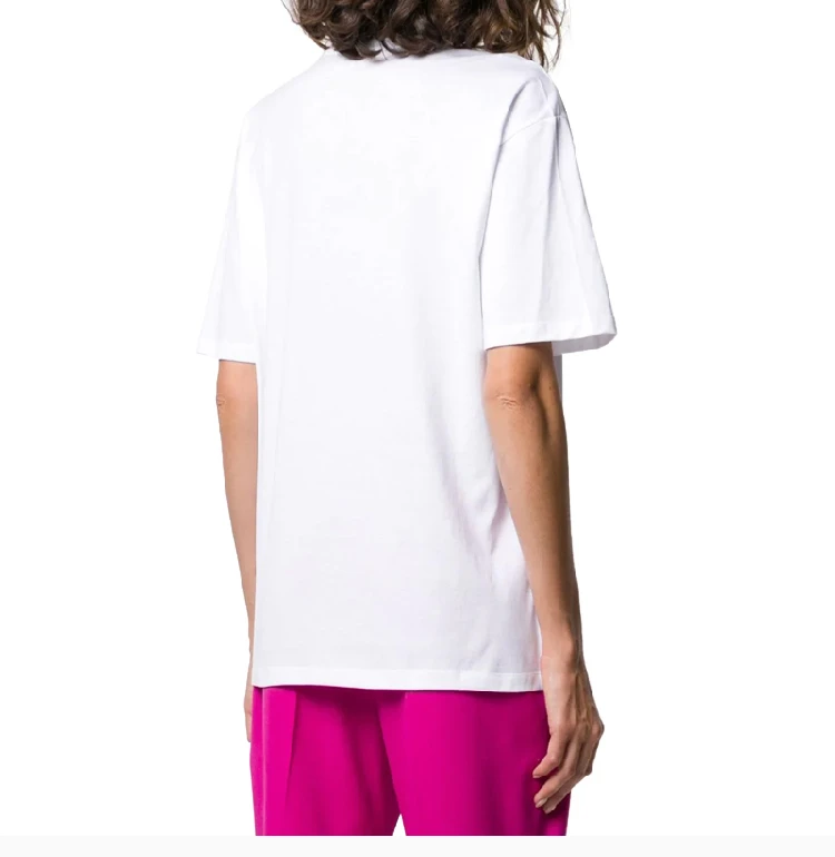 商品Alexander McQueen|ALEXANDER MCQUEEN 印花女士T恤 610895-QZAAZ-0900,价格¥1691,第6张图片详细描述