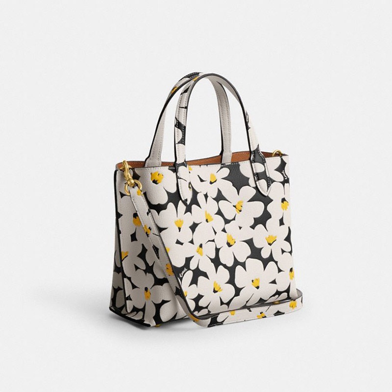 商品[国内直发] Coach|COACH蔻驰 女士专柜款白色牛皮革中号手提托特包C8561 B4CAH,价格¥2212,第10张图片详细描述