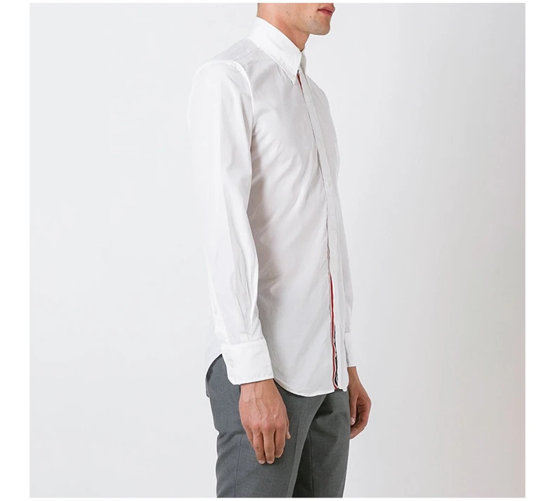 商品Thom Browne|Thom Browne 男士白色衬衫 MWL010E-00906-114,价格¥2631,第5张图片详细描述
