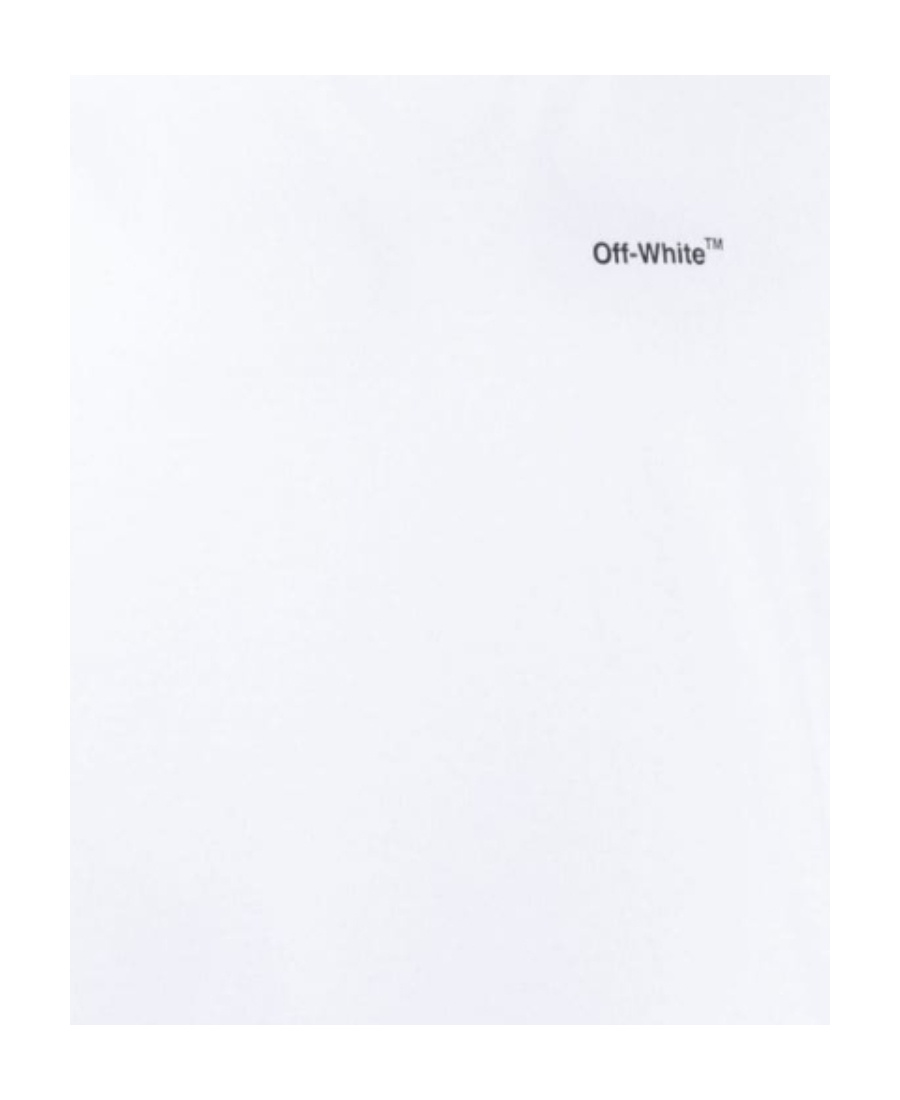 商品Off-White|男士白色logo印花T恤 OMAA027C99JER003-0110（澳门仓发货）,价格¥2402,第4张图片详细描述