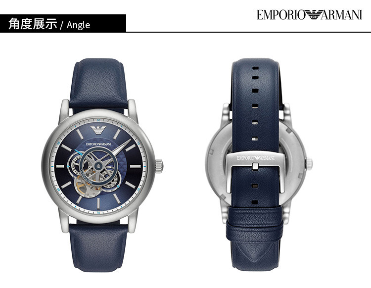 商品Emporio Armani|阿玛尼ARMANI-时尚男表系列 AR60011 机械男表,价格¥2943,第3张图片详细描述