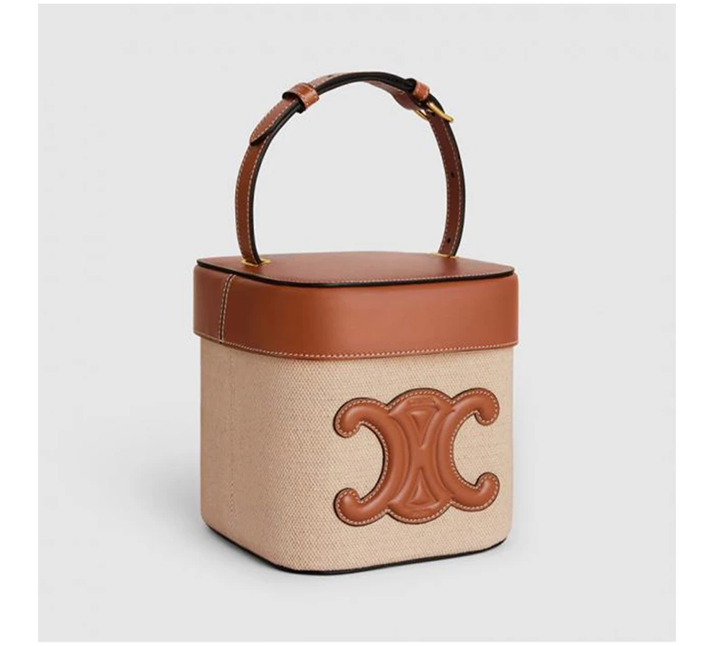 商品[国内直发] Celine|CELINE 米色女士手提包 199252EFL-02NT,价格¥10296,第5张图片详细描述