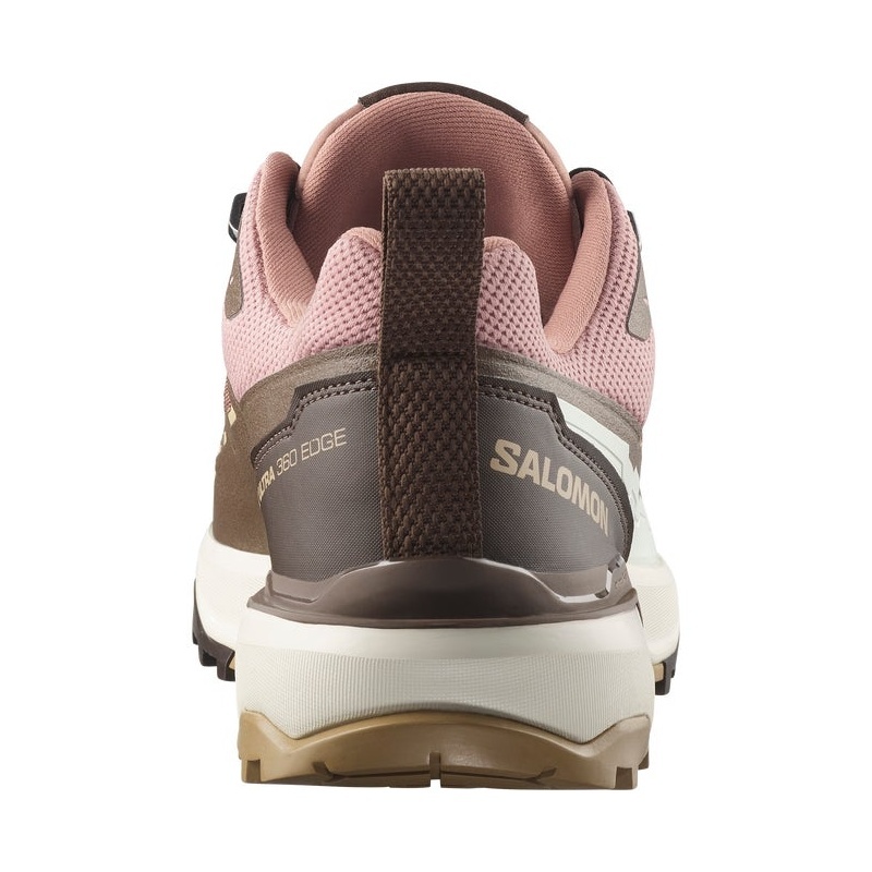 商品Salomon|Salomon萨洛蒙 X ULTRA 360 EDGE系列男士浅木色/红棕色/深棕色织物登山鞋,价格¥1256,第5张图片详细描述