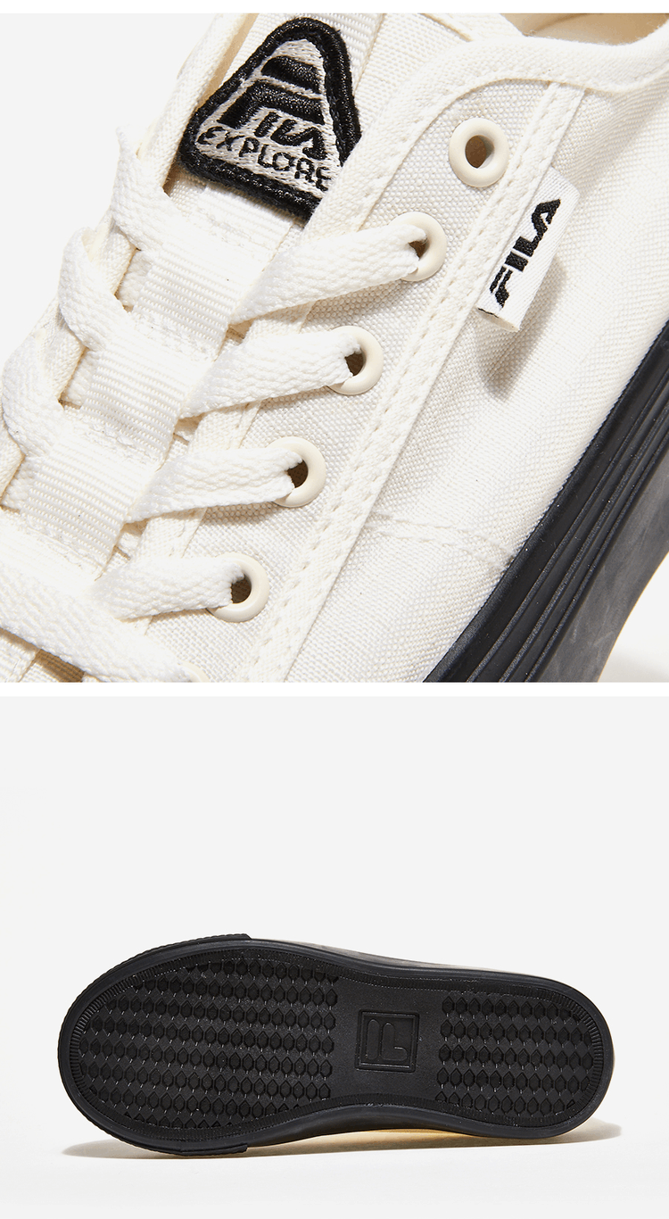 商品Fila|【Brilliant|包邮包税】斐乐 FILA SCANLINE EXP  运动鞋 帆布鞋  1XM01936E 112,价格¥200,第3张图片详细描述