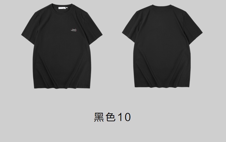 商品[国内直发] HLA|HLA/海澜之家短袖T恤男圆领套头纯色体恤衫2022夏新款短袖上衣男,价格¥78,第16张图片详细描述