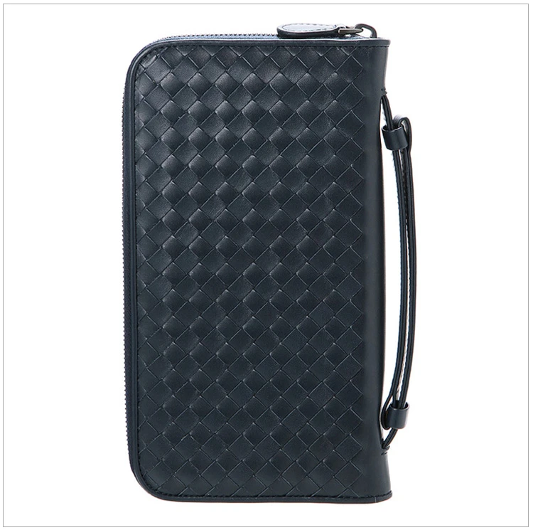 商品[国内直发] Bottega Veneta|BOTTEGA VENETA 深蓝色男士手拿包 169730-V4651-4013,价格¥6205,第6张图片详细描述