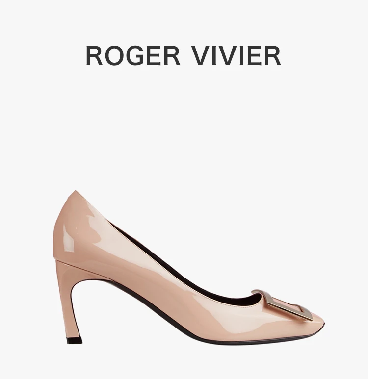 商品[国内直发] Roger Vivier|ROGER VIVIER 粉色女士高跟鞋 RVW40015280-D1P-M006,价格¥3941,第1张图片详细描述