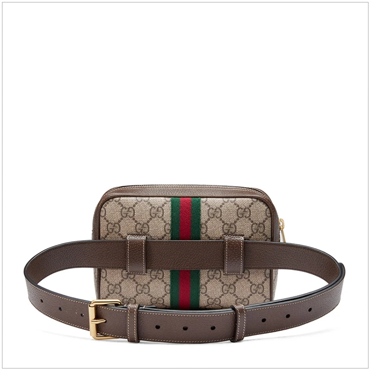 商品[国内直发] Gucci|GUCCI 棕色女士腰包 517076-96I3B-8745,价格¥6542,第5张图片详细描述