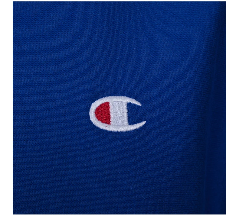 商品CHAMPION|CHAMPION 男士左胸小“C”logo纯色圆领加绒套头卫衣 GF70-Y06145-5EC,价格¥274,第7张图片详细描述