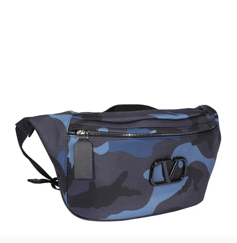 商品[国内直发] Valentino|Valentino 华伦天奴 男士蓝色迷彩腰包 TY2B0827-MPR-GS5,价格¥5325,第6张图片详细描述