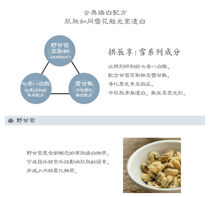 商品[国内直发] WHOO|【温和清洁 水润透亮】Whoo后 拱辰享雪玉凝泡沫洁面膏180ml 富含多种精萃 水润不紧绷,价格¥149,第5张图片详细描述