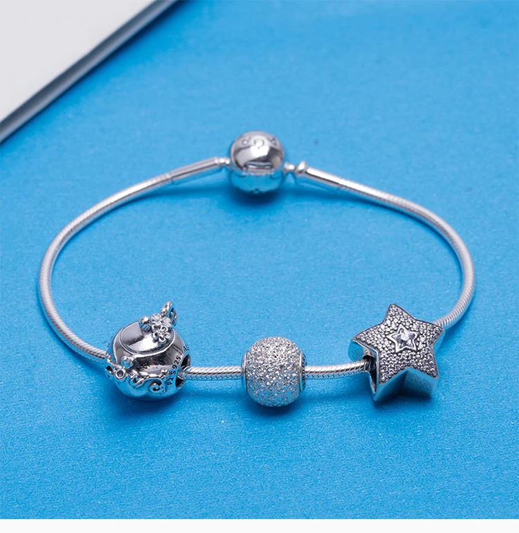 商品[国内直发] PANDORA|PANDORA 银色女士手镯 PAND00107,价格¥1147,第4张图片详细描述