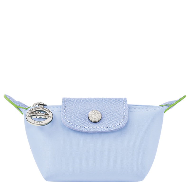 商品Longchamp|珑骧 女士天蓝色再生聚酰胺帆布钱包,价格¥797,第2张图片详细描述