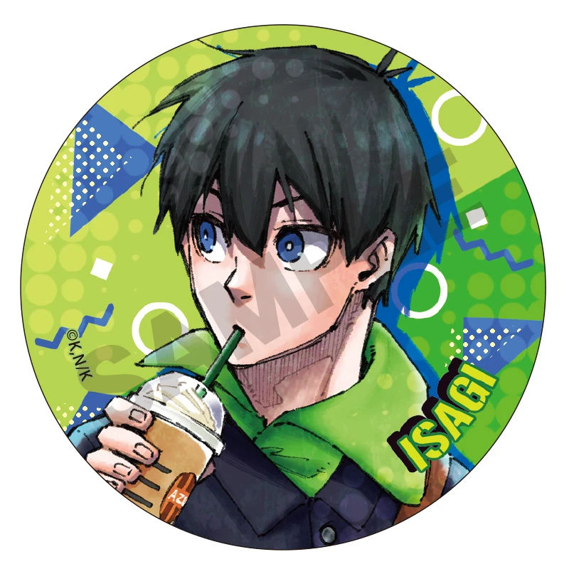 商品[国内直发] MARUONE|CRUX 蓝色监狱 私服Ver. 第一弹 吧唧徽章 整盒贩卖 全8种,价格¥220,第2张图片详细描述