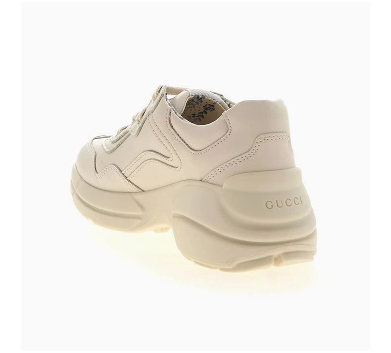 商品[国内直发] Gucci|GUCCI 女童白色印花老爹鞋运动鞋 612996-DRW00-9022,价格¥5032,第5张图片详细描述
