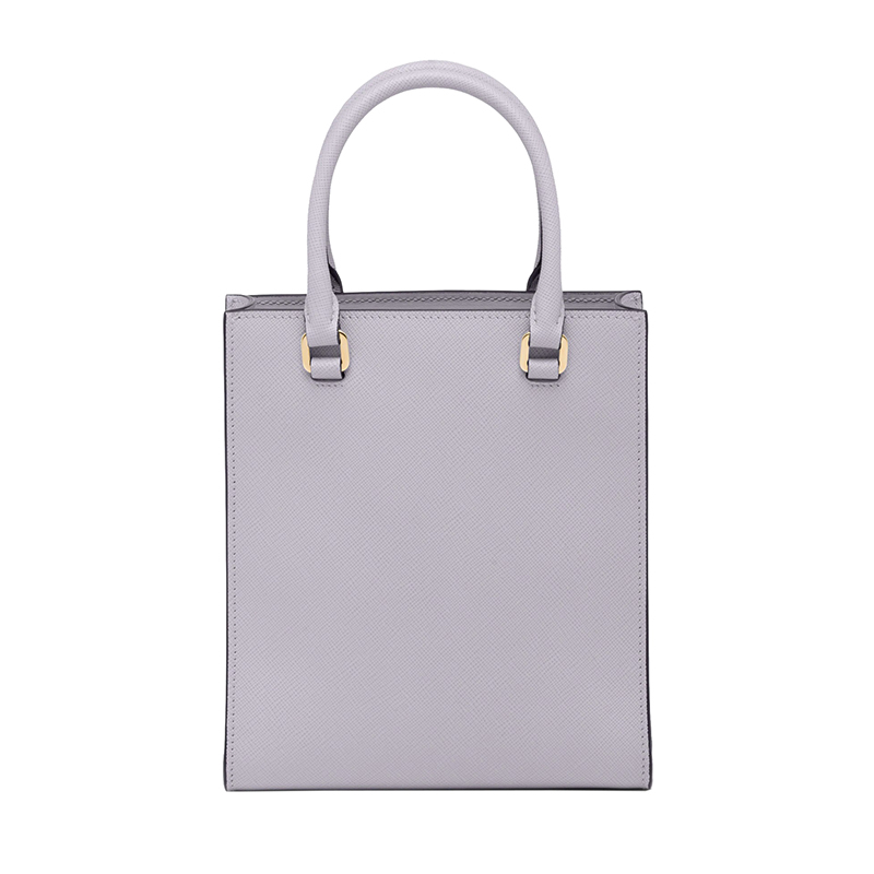 商品Prada|PRADA/普拉达 22新款 女士小号紫藤色saffiano皮革珐琅徽标拆卸织物肩带单肩手提斜挎包1BA333_NZV_F0230_V_N2A,价格¥15755,第4张图片详细描述