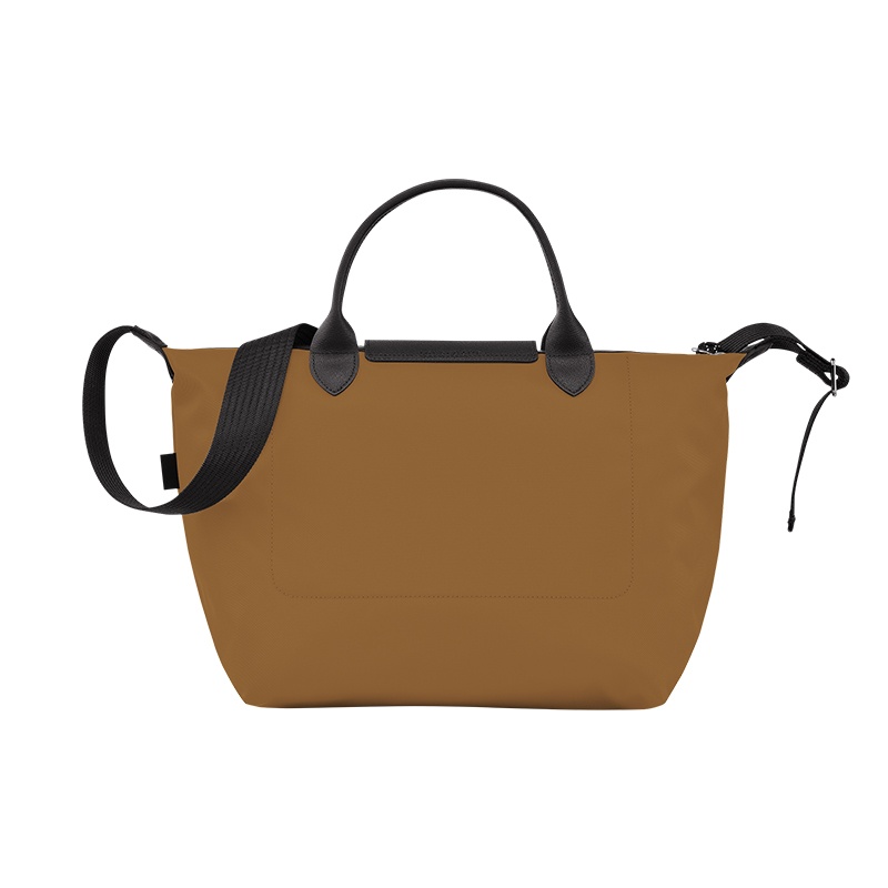 商品Longchamp|珑骧 LE PLIAGE男士大号烟草色再生帆布手提包,价格¥2332,第2张图片详细描述