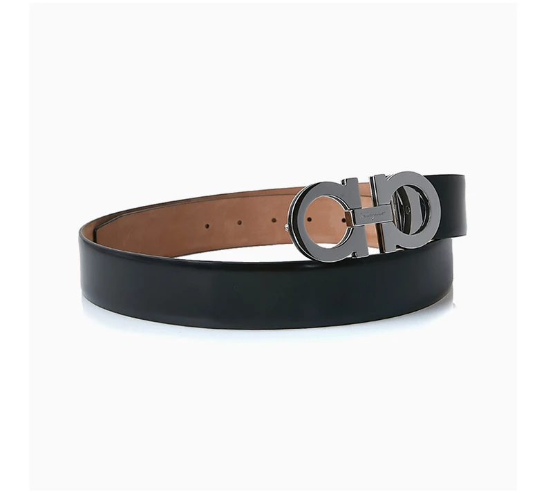 商品Salvatore Ferragamo|Salvatore Ferragamo 菲拉格慕 男士黑色可调节腰带 67-9880-688759【包装随机，部分无包装盒】,价格¥3515,第7张图片详细描述