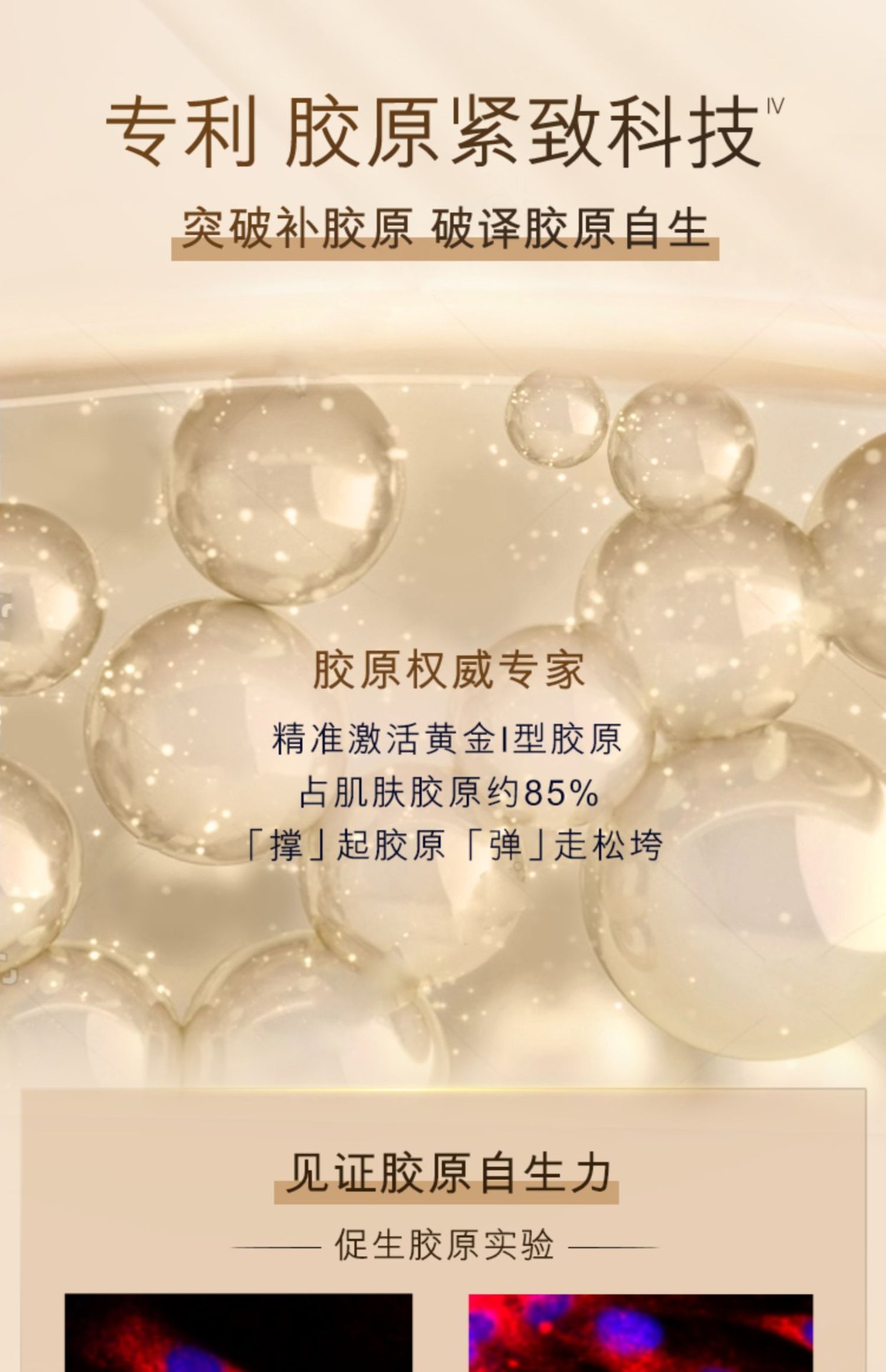 商品Estée Lauder|雅诗兰黛胶原霜 补水保湿淡纹丰润/滋润质地面霜,价格¥510,第6张图片详细描述