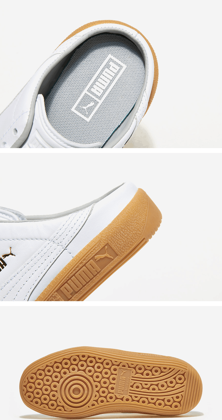 商品Puma|【Brilliant|包邮包税】彪马 Puma Army Trainer Mule  运动鞋 无带 半拖  PKI38782401 Puma White-Gray Violet-Gum,价格¥236,第2张图片详细描述