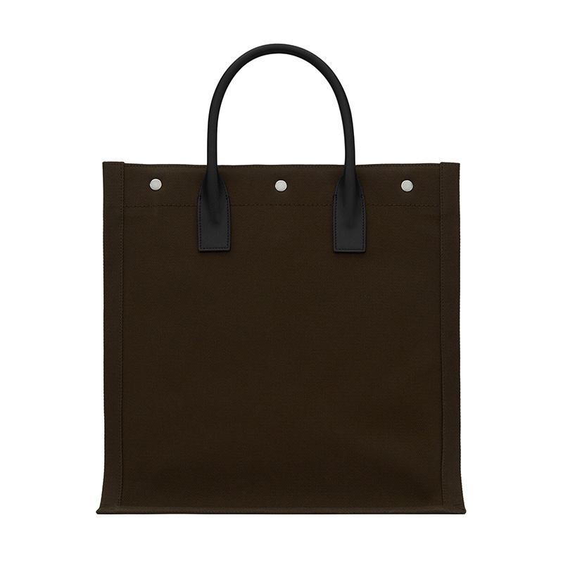 商品Yves Saint Laurent| SAINT LAURENT PARIS/圣罗兰 YSL RIVE GAUCHE N / S系列 男女通用卡其色印花帆布ysl刻花按扣手提斜挎单肩包63253996N9E2463,价格¥9160,第3张图片详细描述