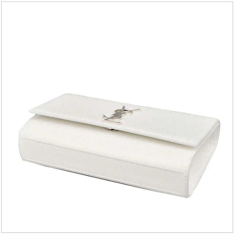商品[国内直发] Yves Saint Laurent|YSL 圣罗兰 女士牛皮白色单肩链条包 364021-BOW0N-9011,价格¥15004,第6张图片详细描述