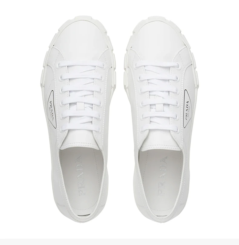 商品Prada|PRADA 男士白色运动板鞋 2EG302-A21-F0009,价格¥3541,第7张图片详细描述