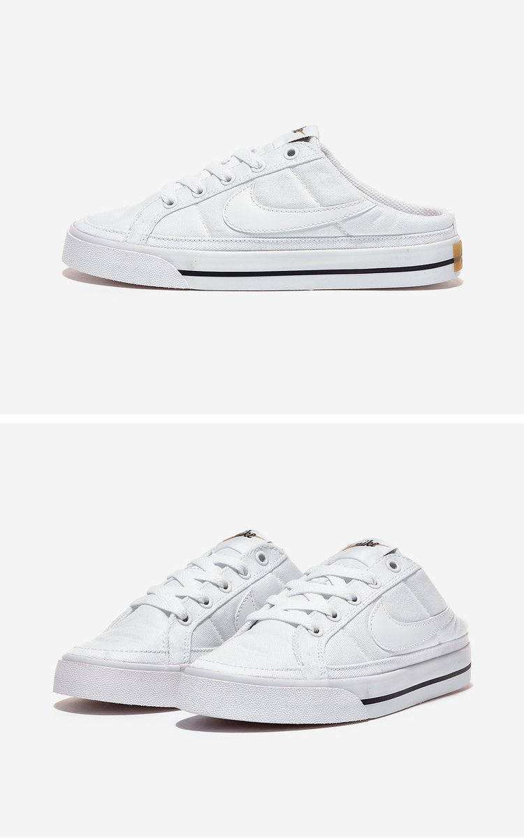 商品NIKE|【韩国直邮|包邮包税】耐克WMNS NIKE COURT LEGACY MULE  运动鞋 无带 半拖  DB3970 100,价格¥338,第3张图片详细描述