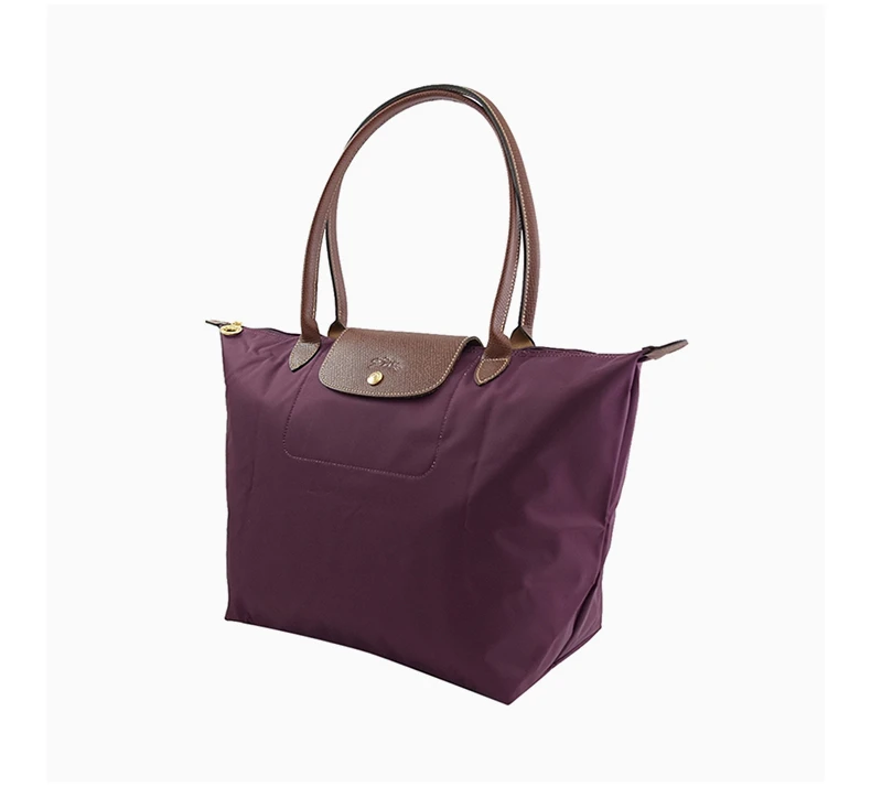 商品Longchamp|LONGCHAMP 女士紫红色尼龙手提包 1899089P09,价格¥537,第5张图片详细描述
